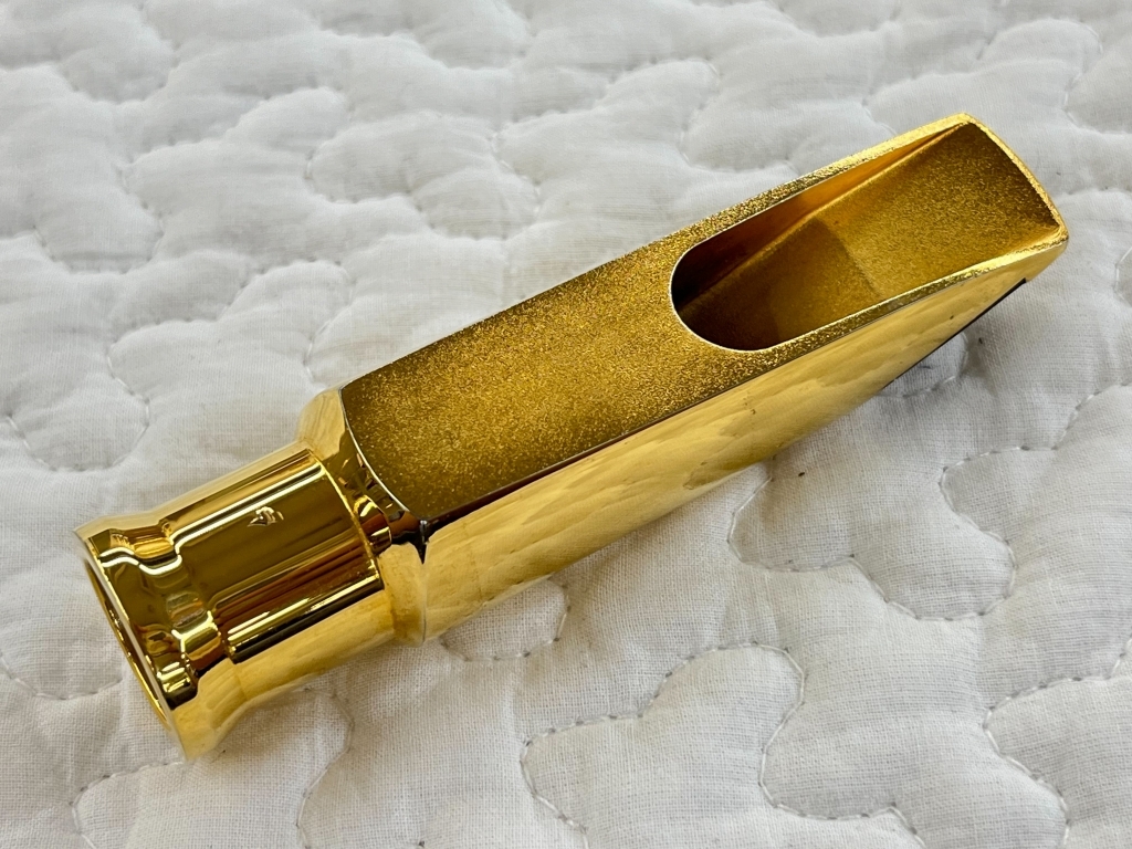 OLEG Contempo Gold #7 アルトサックスマウスピース 【中古