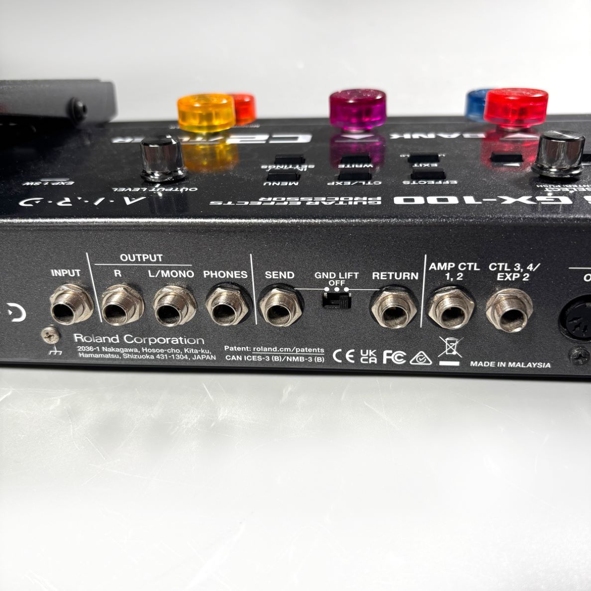 BOSS 【箱無アウトレット】GX-100 マルチエフェクター ACアダプター同