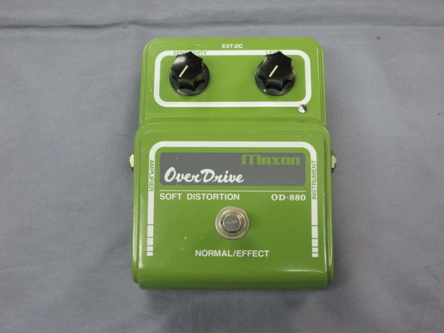 Maxon OverDrive SoftDistortion OD-880 復刻 1977 Maxon OD-880 Soft Distortion Overdrive Vintage Guitar