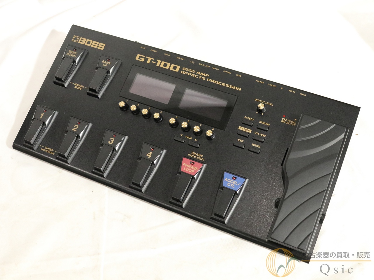 BOSS GT-100 COSM ギター マルチエフェクター 動作確認済液晶割れ BOSS GT-100 / COSM Amp Effects Processor [UM066]【神戸店在庫