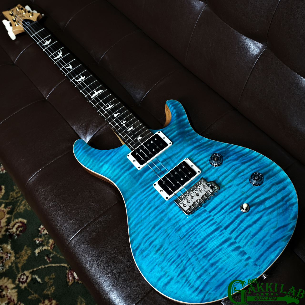 PRS CE 24 エレキギター ブルー　10top Paul Reed Smith(PRS) CE 24 Semi-hollow ~Blue Matteo