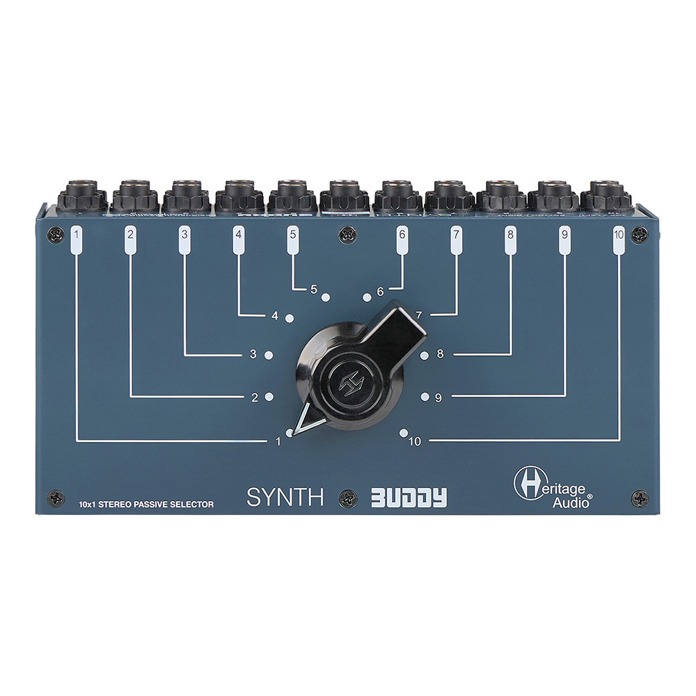 HERITAGE AUDIO Synth Buddy パッシブセレクター HERITAGE AUDIO Synth Buddy 【マルチステレオ・パッシブセレクター