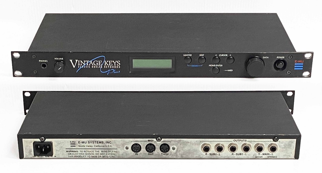 E-MU VINTAGE KEYS PLUS 音源モジュール E-MU Vintage Keys Plus（中古）【楽器検索デジマート】