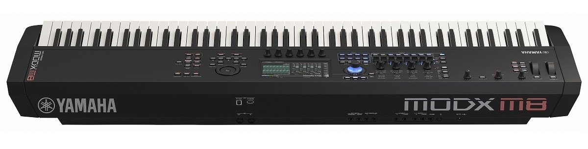 YAMAHA MODX M8 [純正ペダル(FC4A)＆Z型キーボードスタンドセット