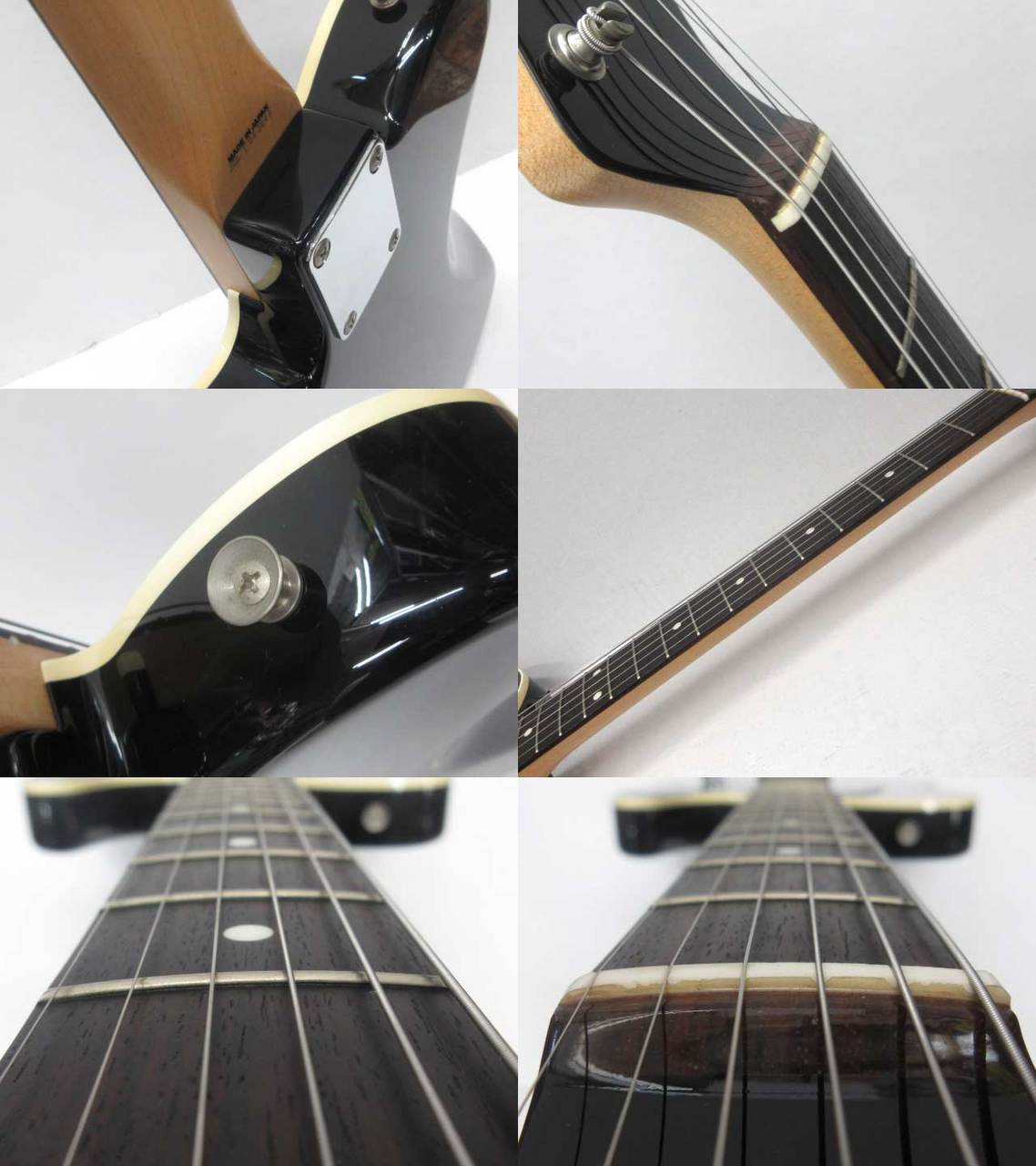 Fender Japan TL62B-MBK / Kanda Original Matching Head Contour Body 