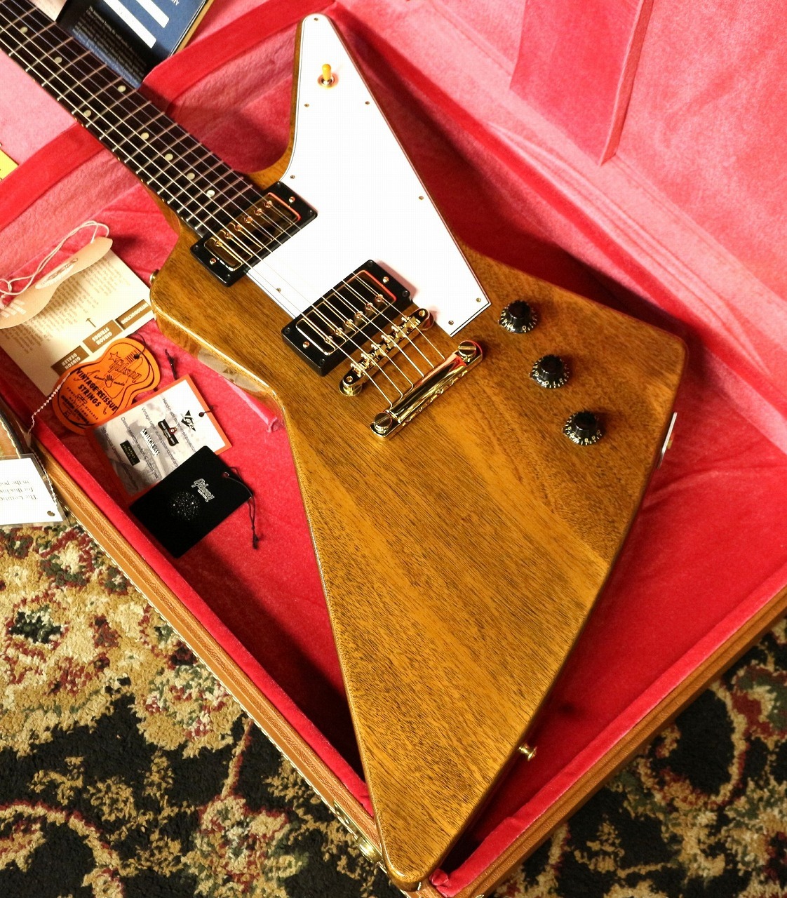 ESSE Classic【海　外　タ　バ　コ】観賞用・コレクション用 Gibson Custom Shop 【軽量!】1958 Mahogany Explorer Reissue VOS