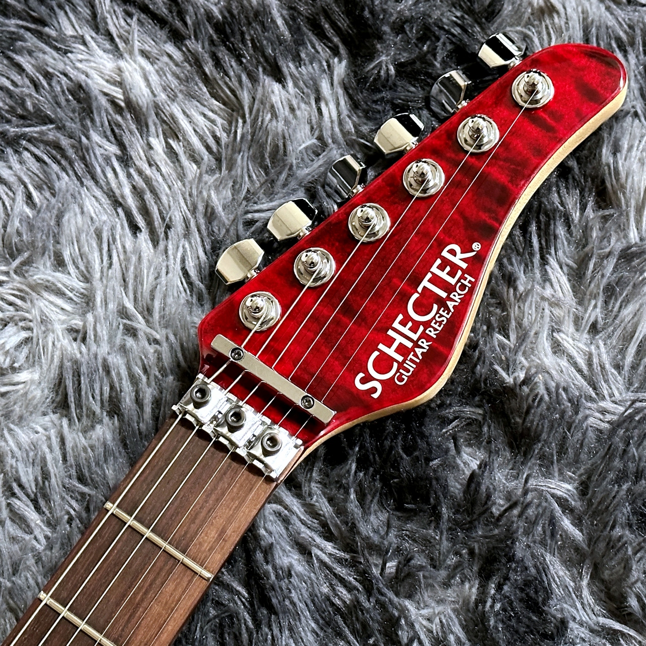 SCHECTER JAPAN NV-3-24-AL RED (See-thru Red) / Rosewood 【2025年製