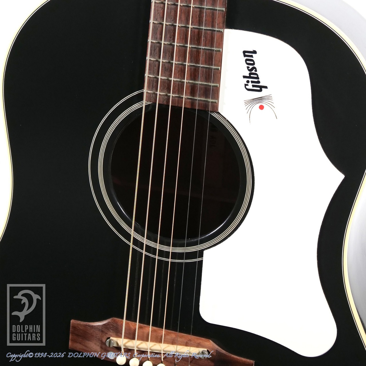 Gibson Custom Shop 1960s J-45 Ebony ADJ VOS（中古）【楽器検索