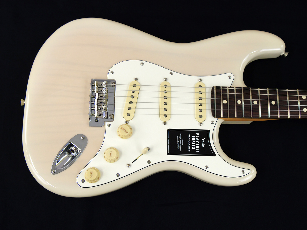 Fender Player II Stratocaster Chambered Ash (White Blonde)（新品