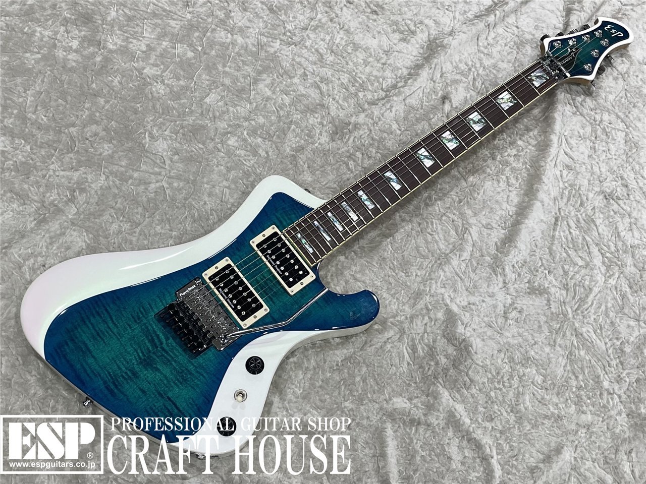 ESP STREAM-7st / Turquoise Blue Burst/Mckinley