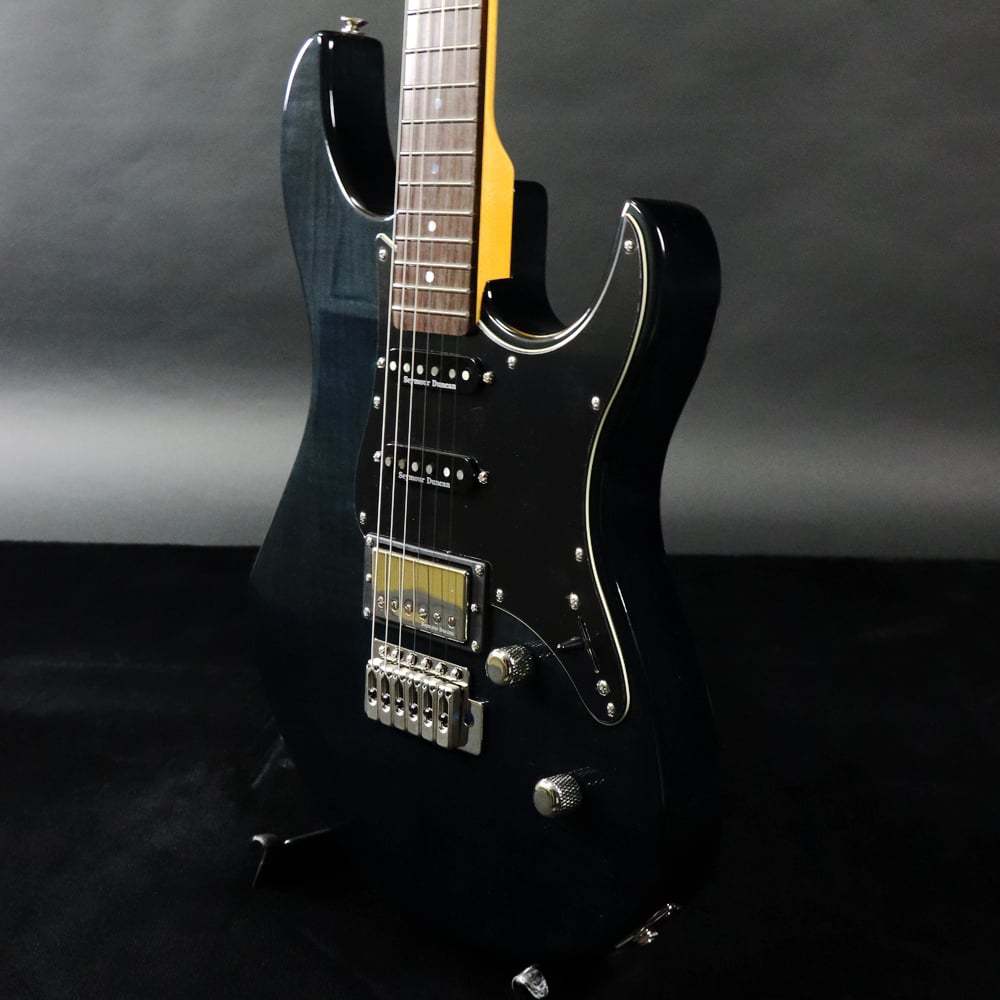 ギター Pacifica 612 VII FM Translucent Black Yamaha PAC612VIIFM Pacifica Electric Guitar - Translucent