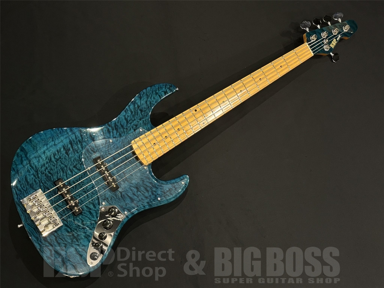 ESP ESP AMAZE-CTM QM / See Thru Blue（中古/送料無料）【楽器