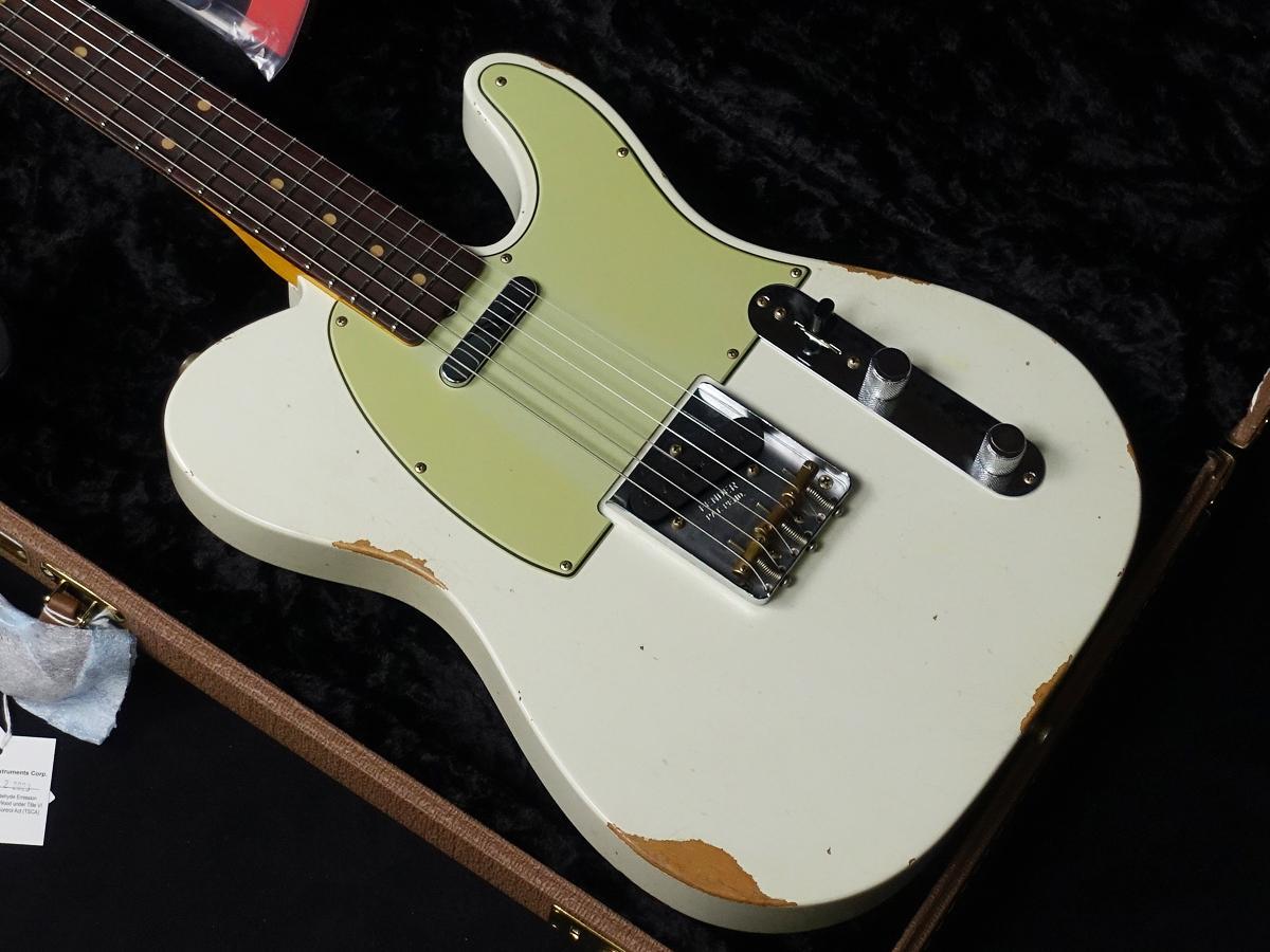 テレキャスター(個人製作)レリック仕様ホワイトピックガード付き テレキャスター(個人製作)レリック仕様ホワイトピックガード付き