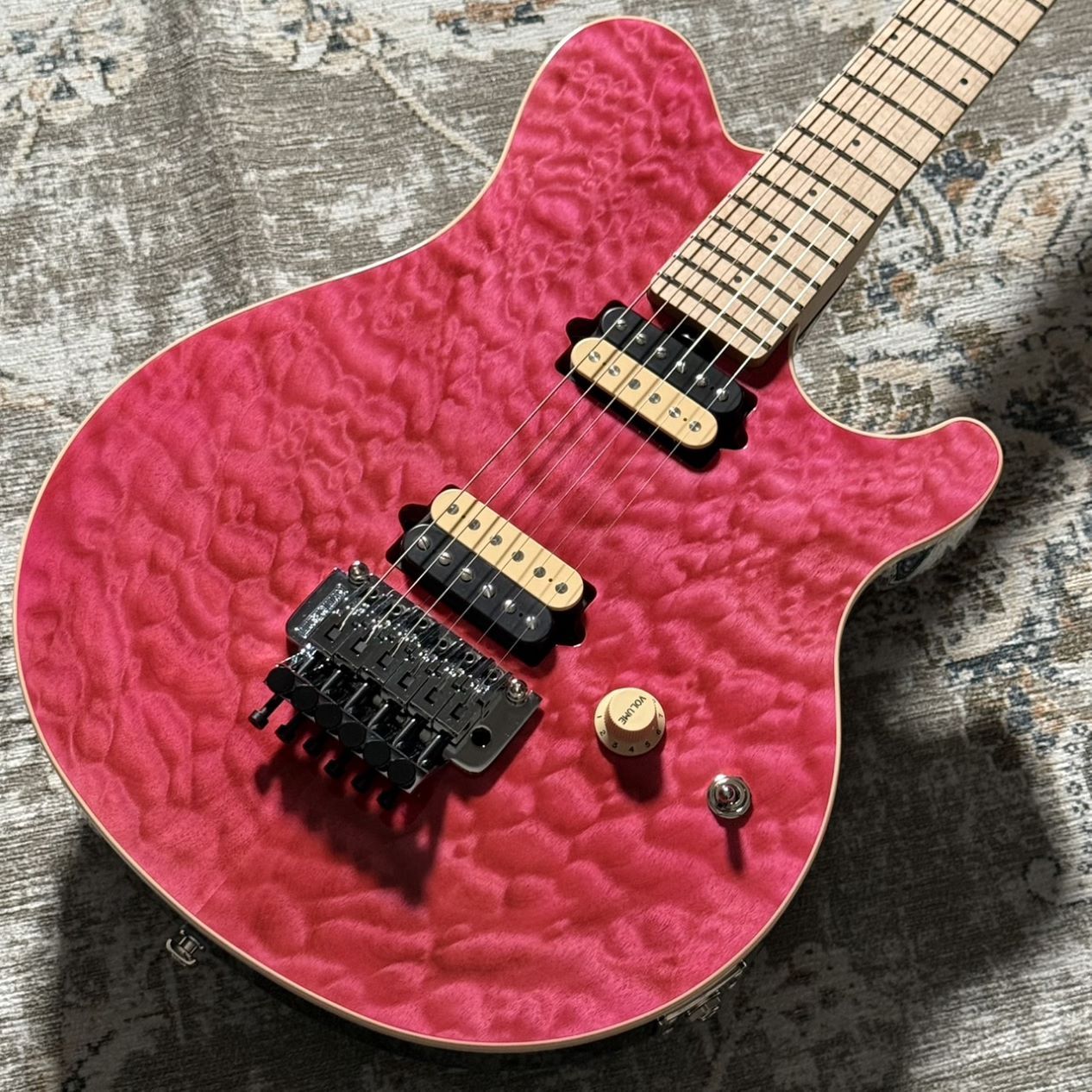 MUSIC MAN KID SPECIAL AXIS TRANS PINK QUILT MATCHING HEAD /3.50kg