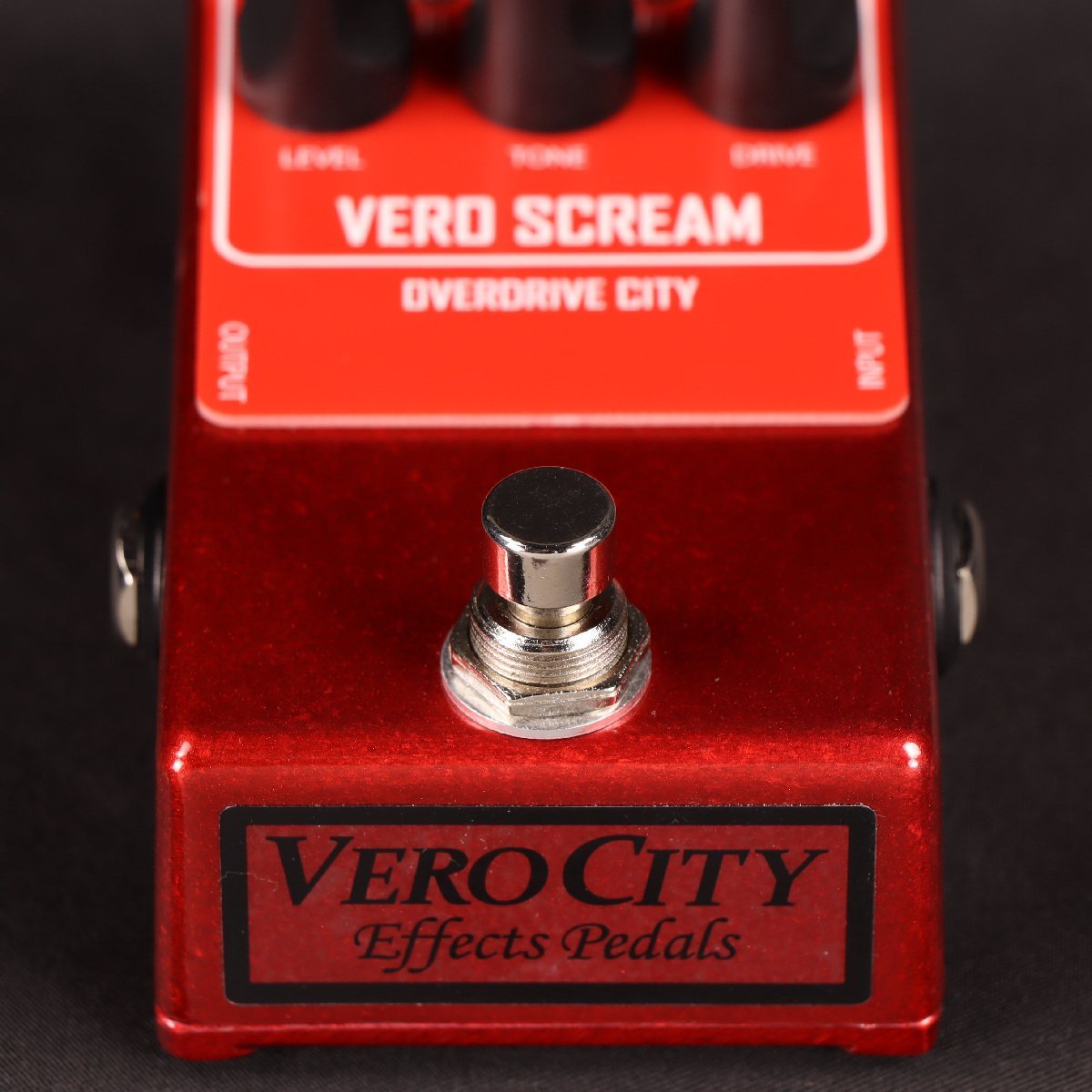 VeroCity Effects Pedals VERO SCREAM CANDY RED オーバー