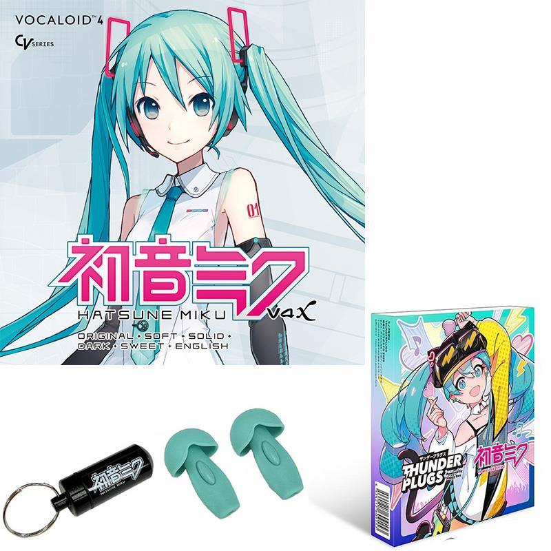 CRYPTON FUTURE MEDIA HATSUNE MIKU V4X (incl. ENGLISH) ＋ Thunderplugs初音ミクコラボモデル2025 (簡易パッケージ納品)(ク...