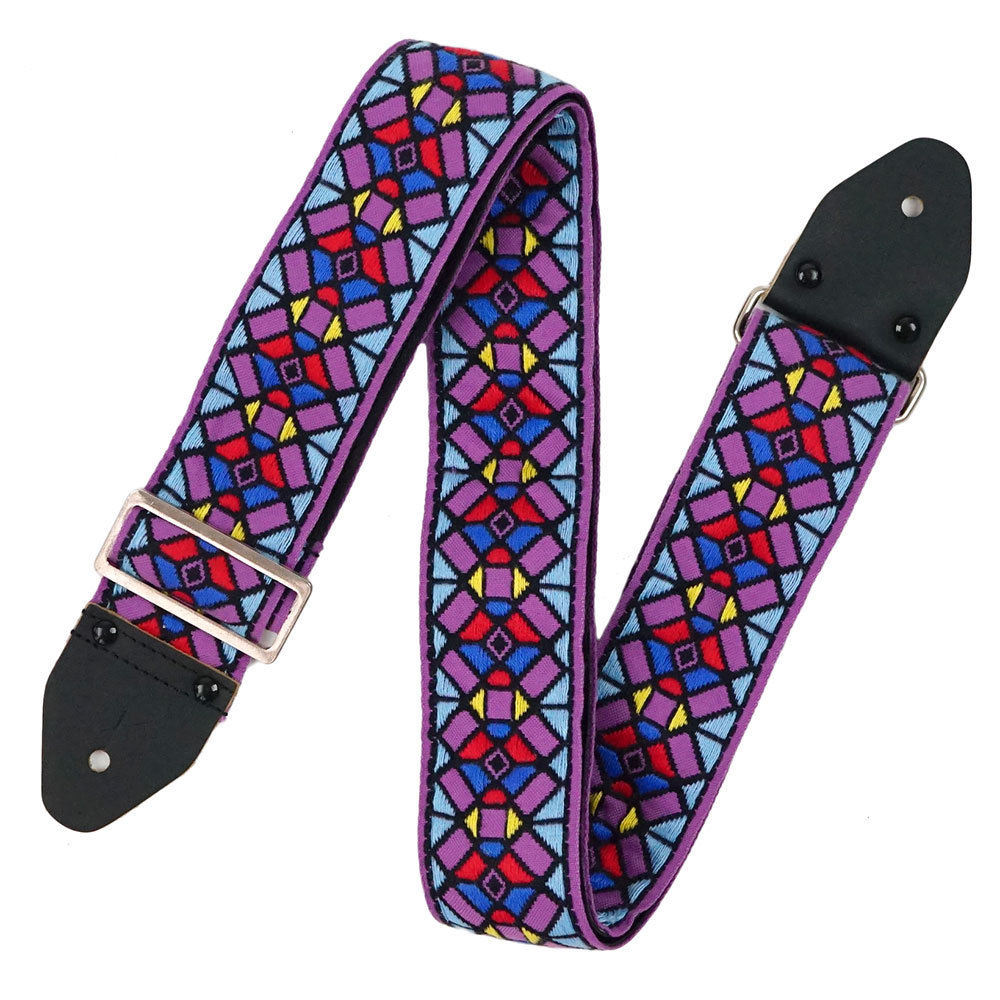 Souldier Ace Replica straps VGS484 Stained Glass Purple ギター 