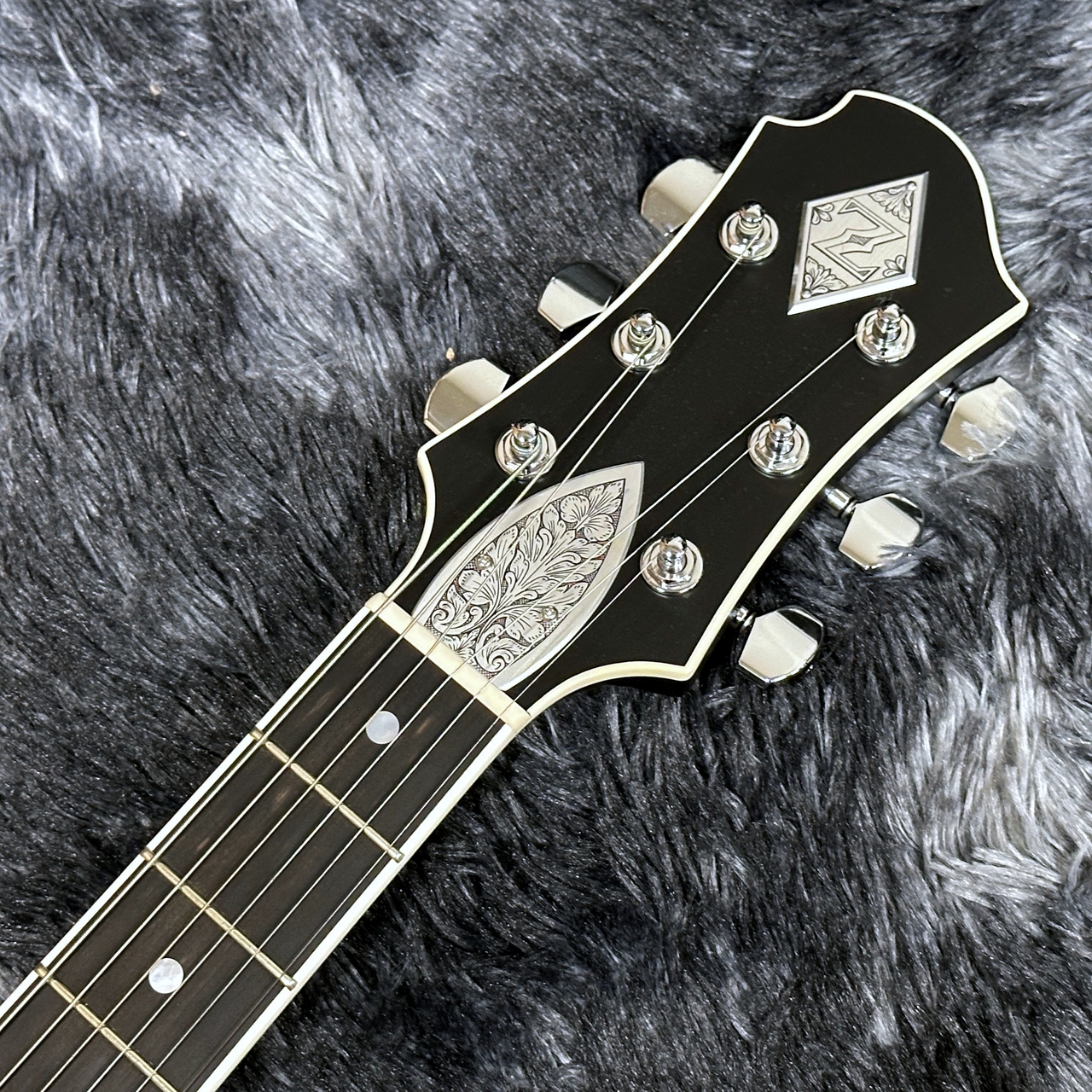 Zemaitis MFG-AC-24 Aces & Eights Black -Metal Front-【アウトレット