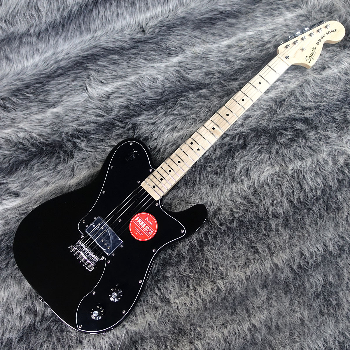 Squier by Fender Paranormal Esquire Deluxe Metallic Black