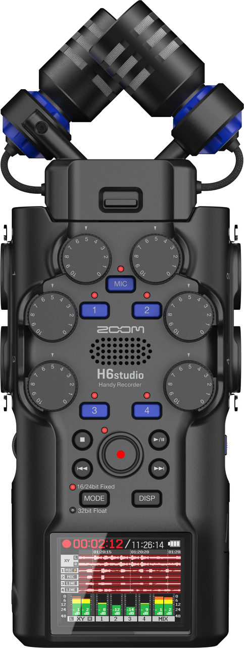 ZOOM H6studio Handy Recorder ☆【ご予約受付中!】送料無料（新品特価