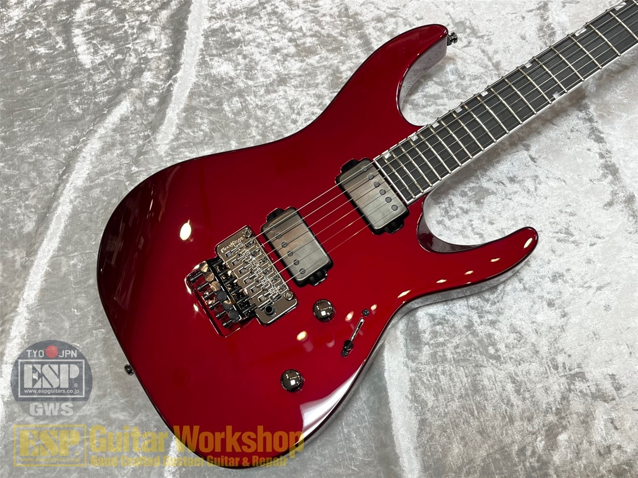 ESP M-II CTM FR /E【Deep Candy Apple Red】（新品/送料無料）【楽器検索デジマート】