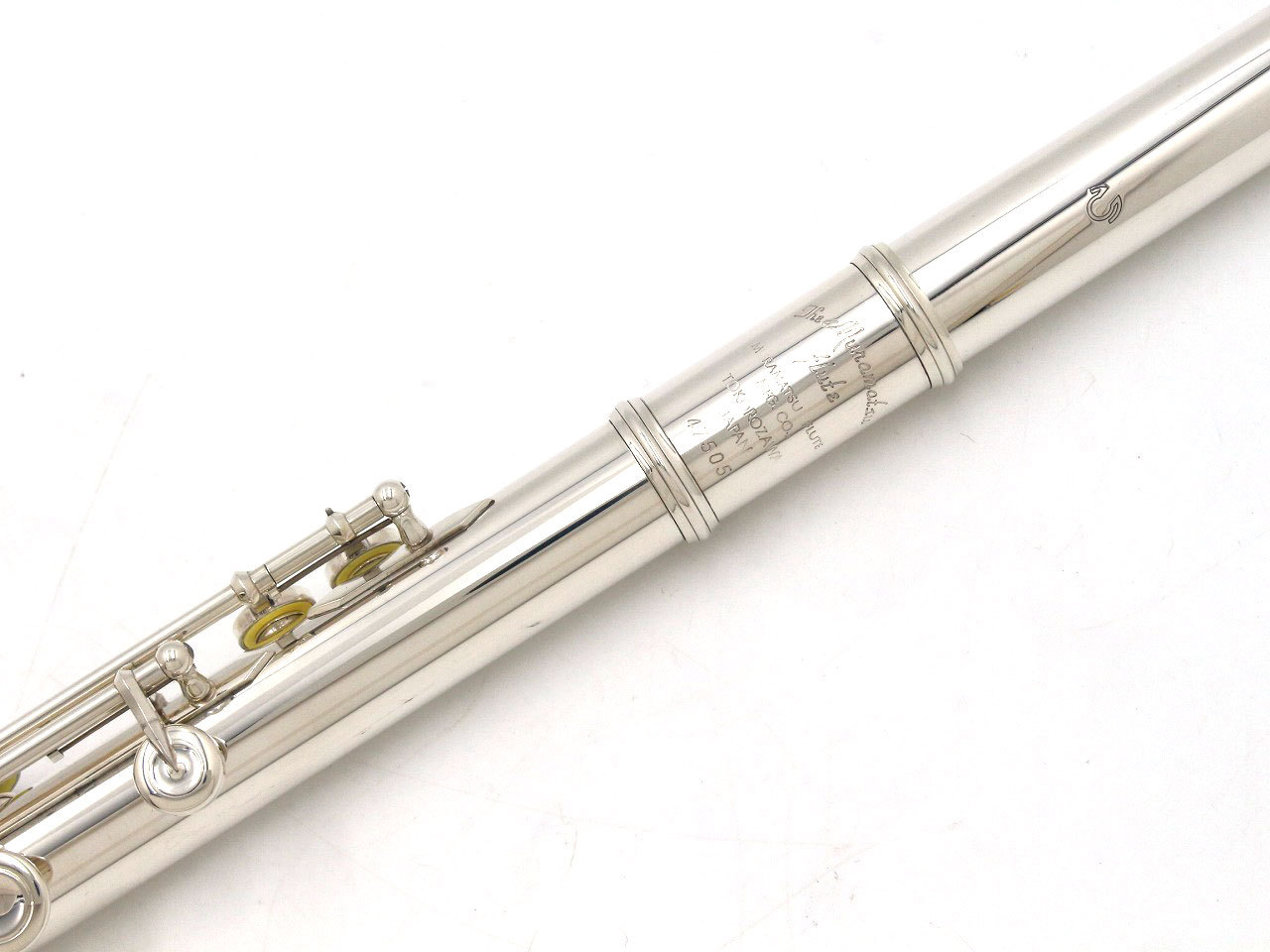 MURAMATSU 総銀製フルート AD CC 全タンポ交換済み 【横浜店】（中古