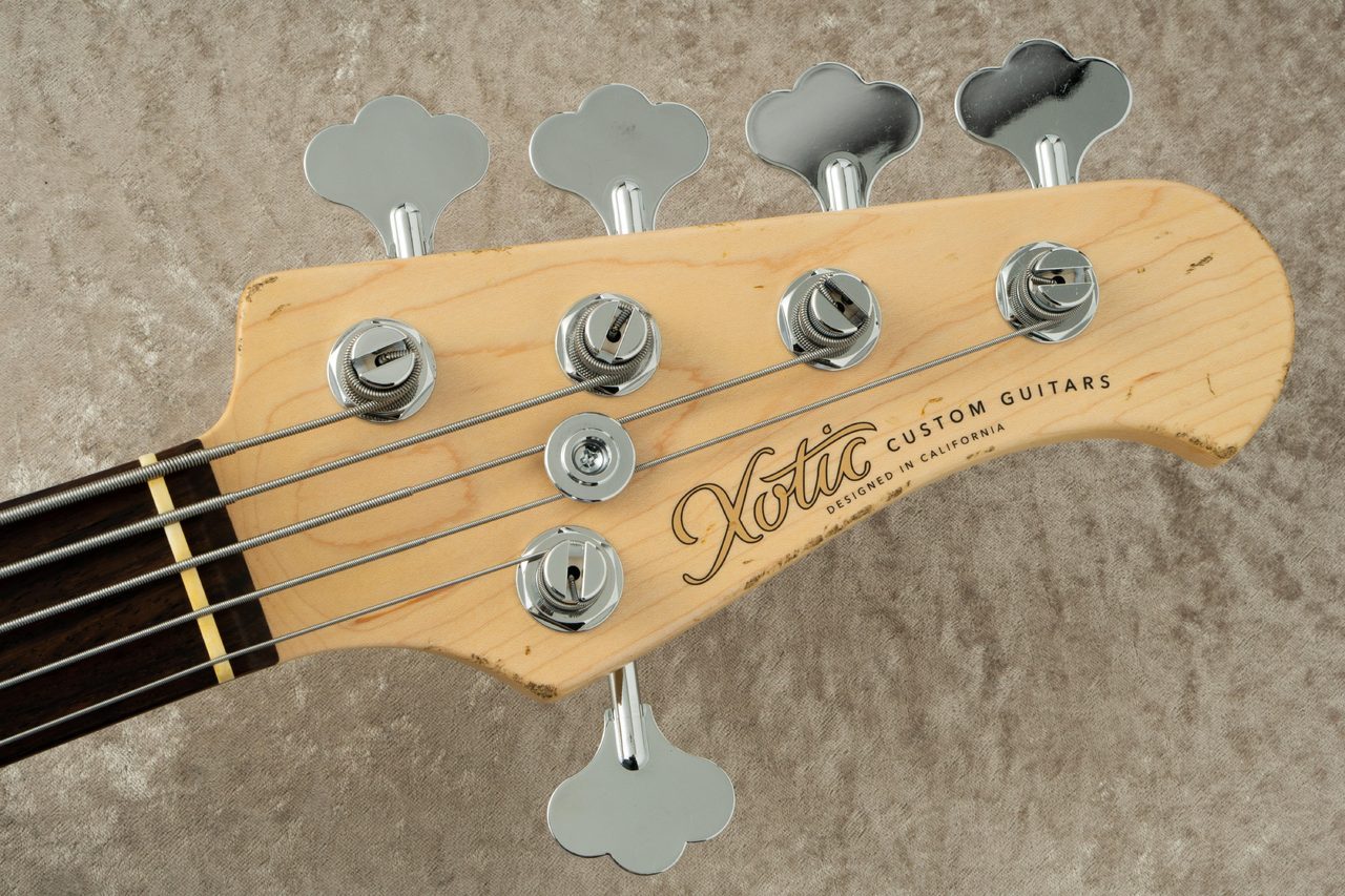 エフェクターセット/ギター /ベース ATELIER Z エレキベースJHJ-190 CUSTOM TP-RD MH BURNER/M新品