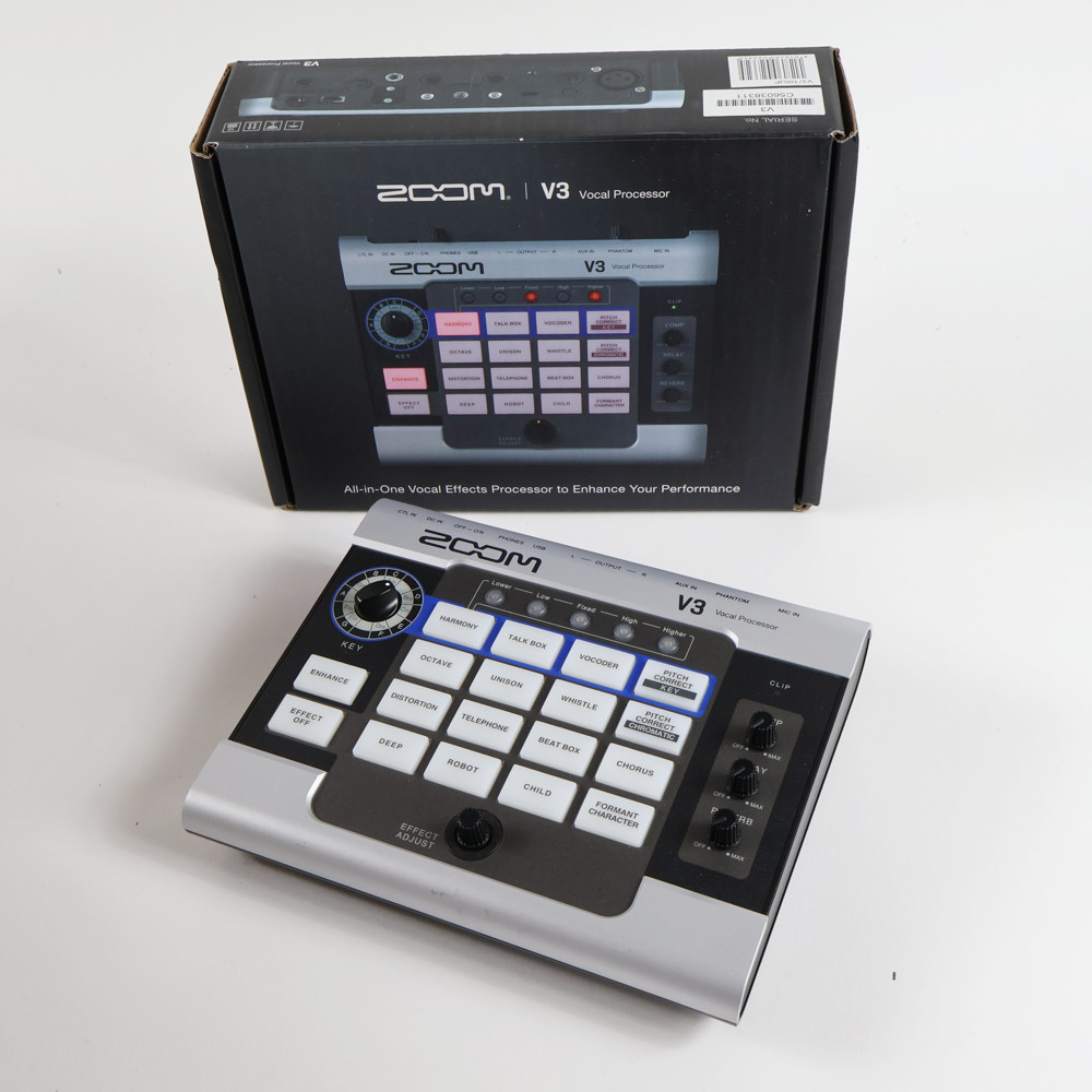 ZOOM 【中古】 ZOOM V3 ライブパフォーマンス ボーカル用プロセッサー
