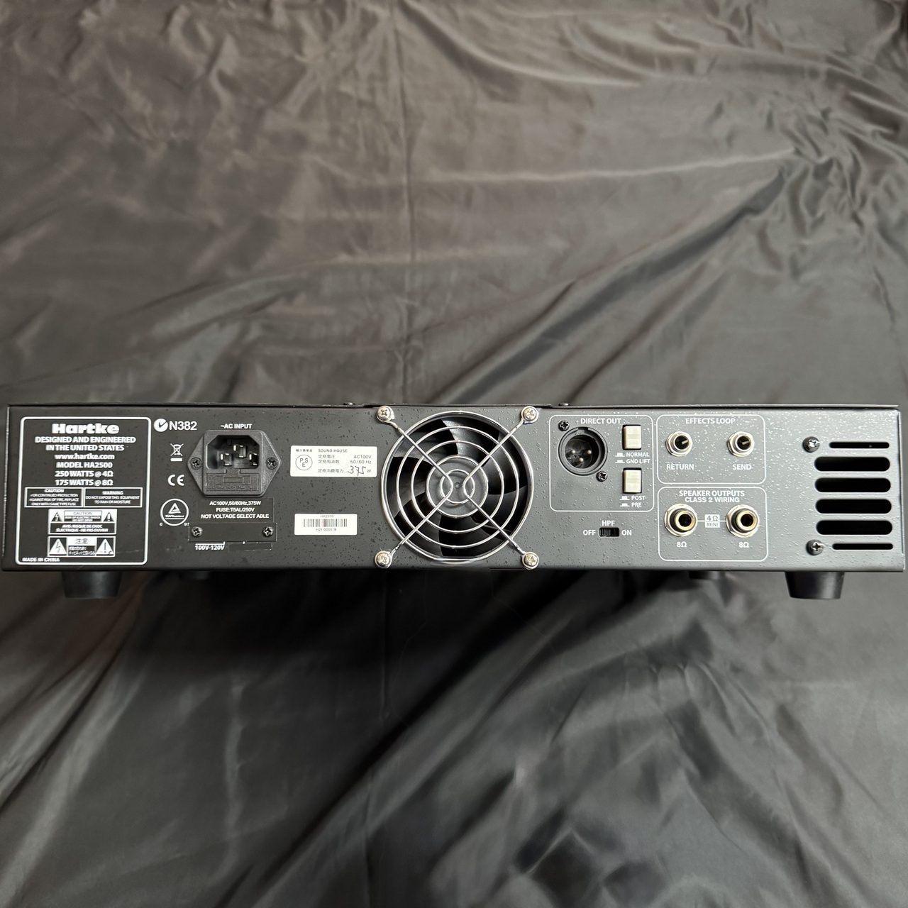 Hartke HA2500 (ハートキー ヘッドアンプ)（中古）【楽器検索デジマート】