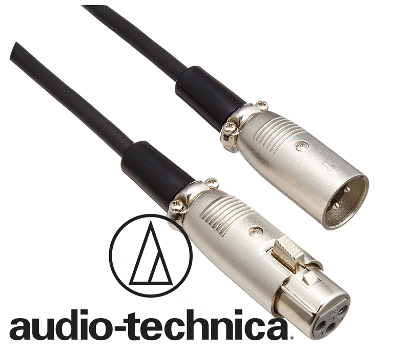 audio-technica AT4040 -3m純正マイクケーブル、ポップブロッカー、白