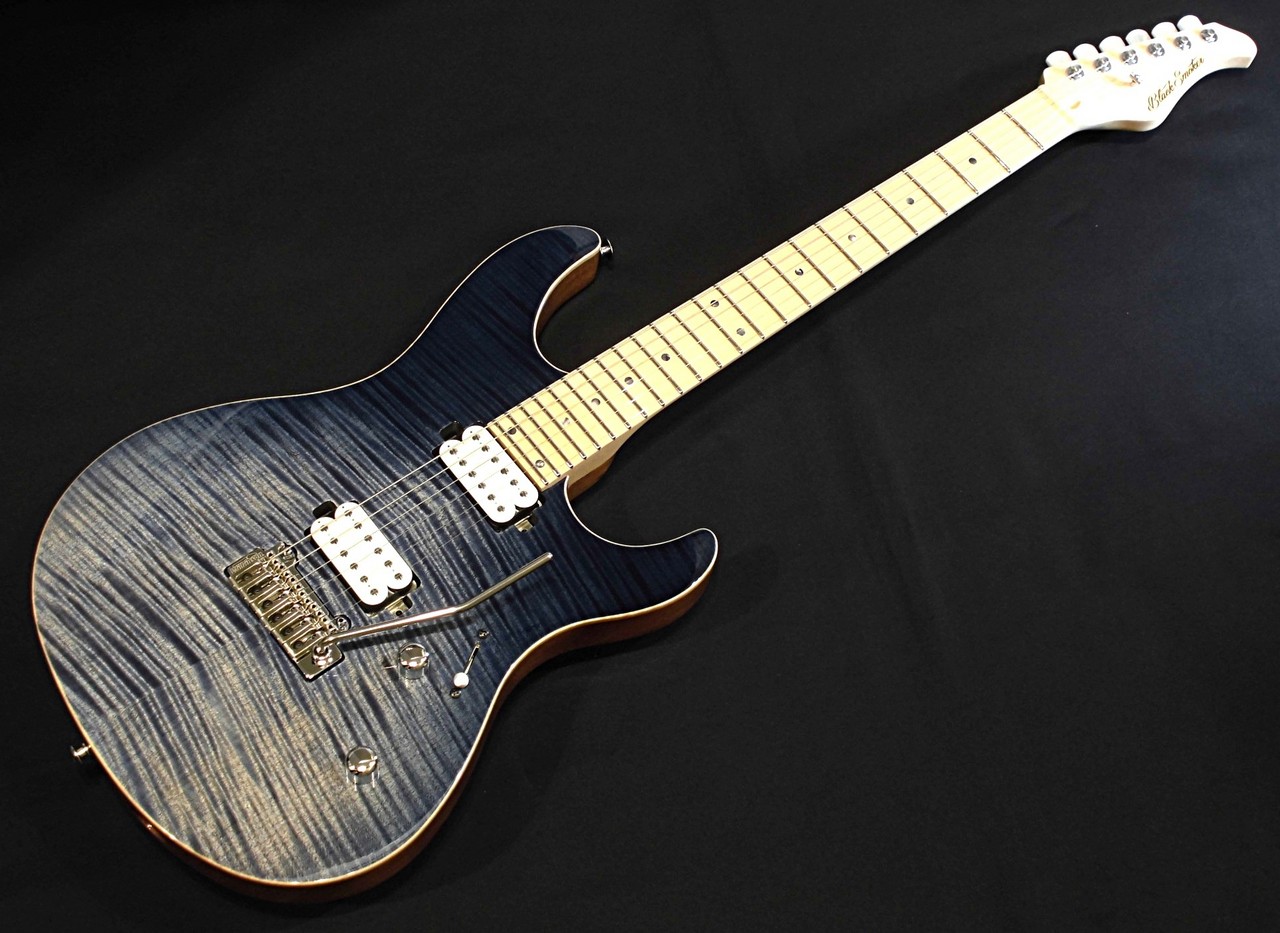Black Smoker Futura-S HH / 4A Flame Top / Stem Wave Lazuli
