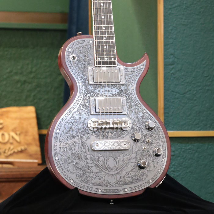 Zemaitis THE PORTRAIT Metal Front HISASHI Signature Model, Natural