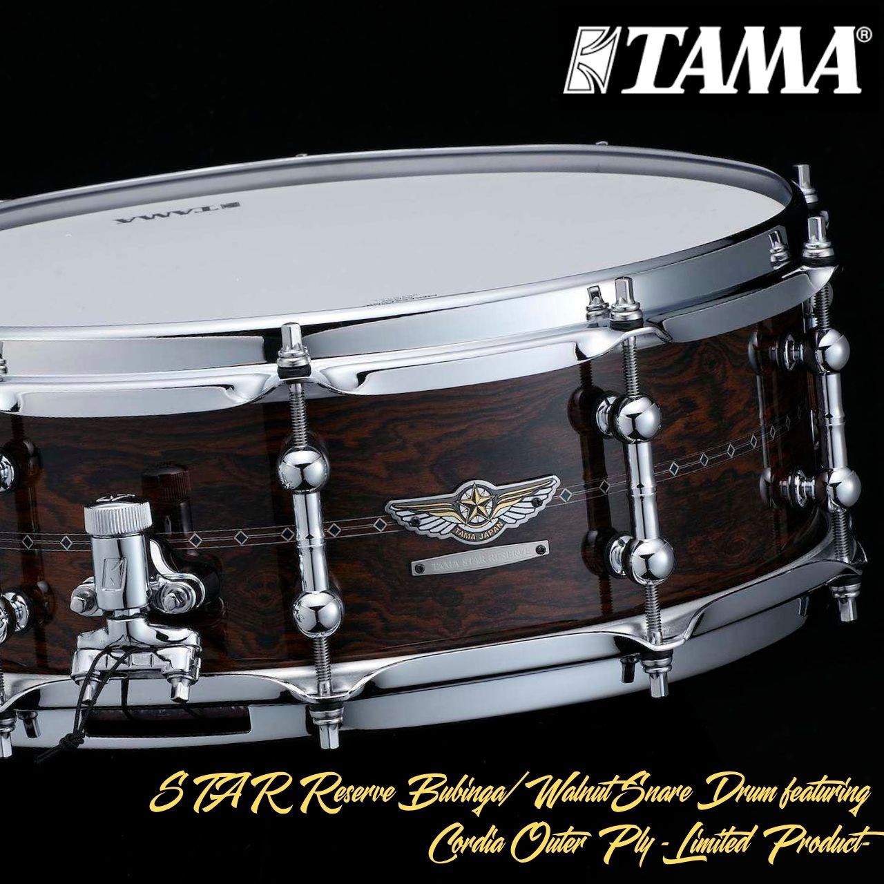 Tama TBWS145S-GCD [STAR Reserve Buinga/Walnut]【15台限定商品