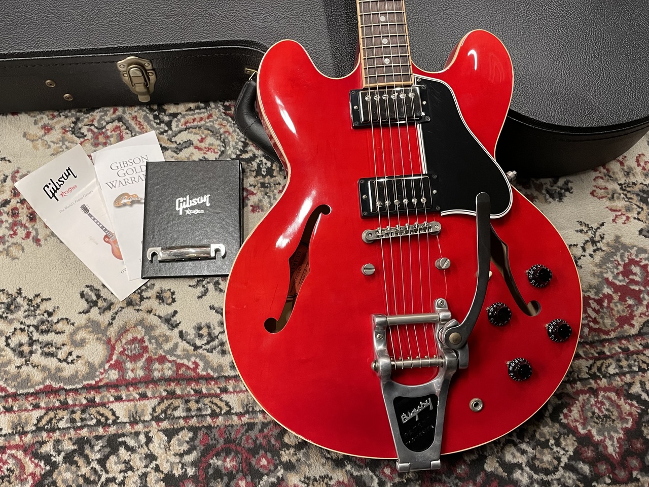 ギター Gibson custom Memphis ES-335 dot Gibson Memphis ES-335 Dot Ebony 2010 <ギブソン メンフィス