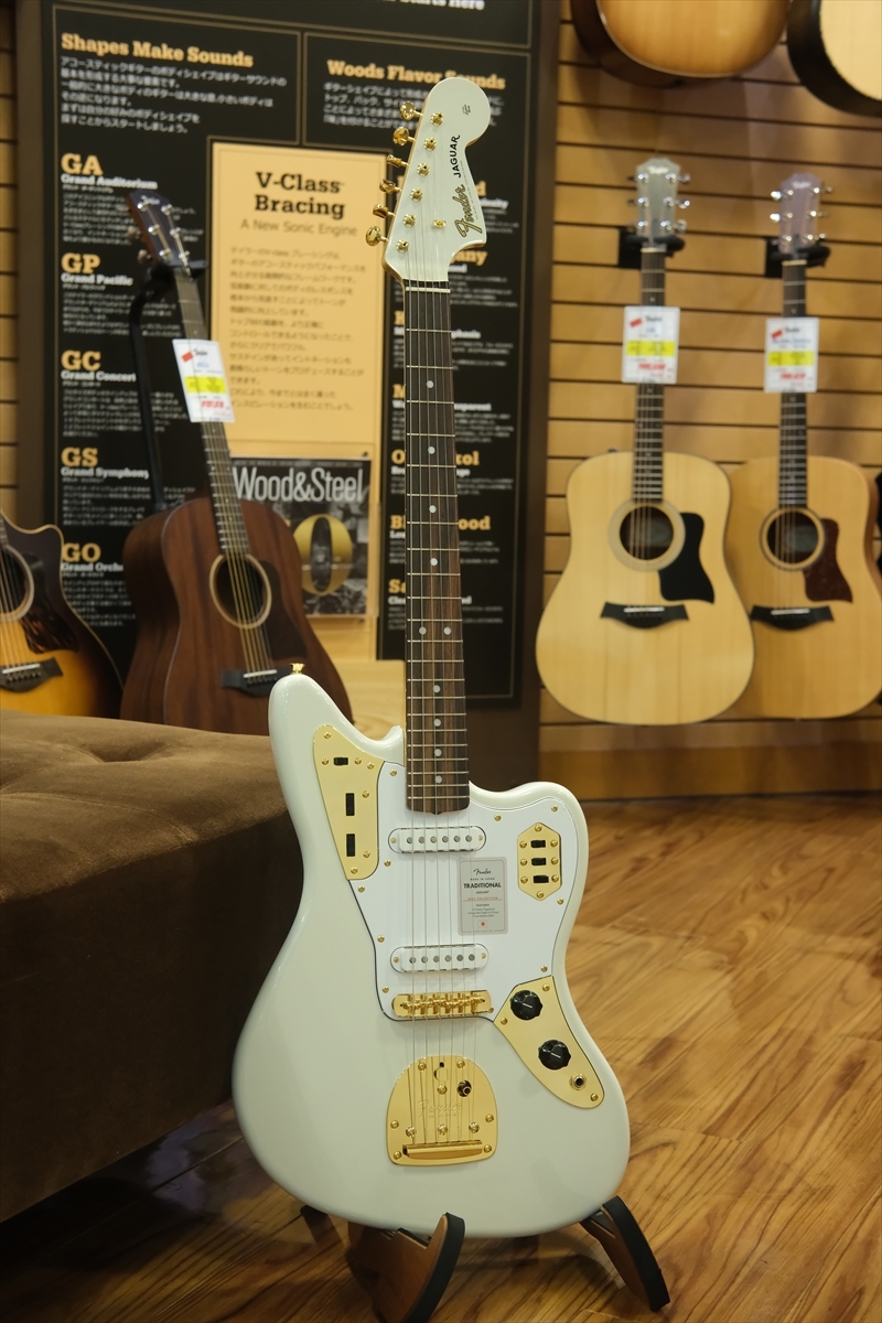 Fender Japan traditional Jaguar ジャガー Fender FSR Made In Japan Traditional 60s Jaguar Olympic