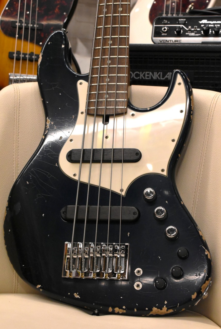 Xotic XJ-1T 5st Alder RM-Neck RW-FB -Mercedes Blue-Lacquer M-Aged