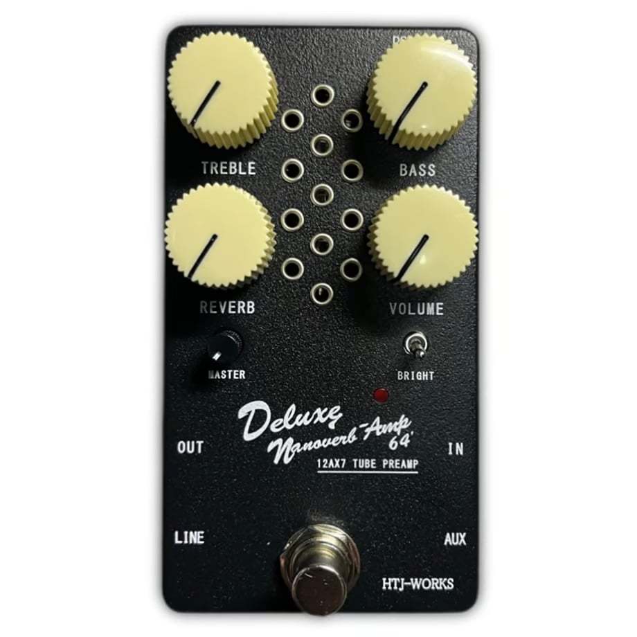 ギター HTJ-WORKS Deluxe Nanoverb Amp 64 HTJ-WORKS Deluxe Nanoverb Amp 64'(DNA64') 12AX7 Preamp & Reverb