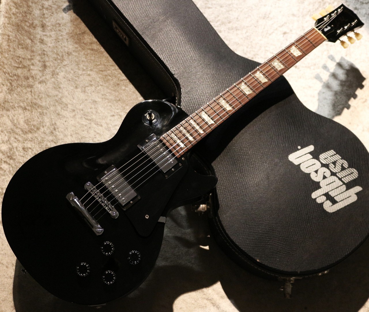 Gibson 【USED】Les Paul Studio ~Ebony~ 【4.15kg】【ネック折れ