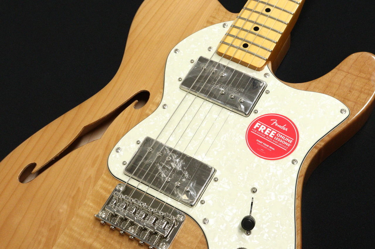 Squier by Fender Classic vibe 70s telecaster thinline 【現物画像 ...