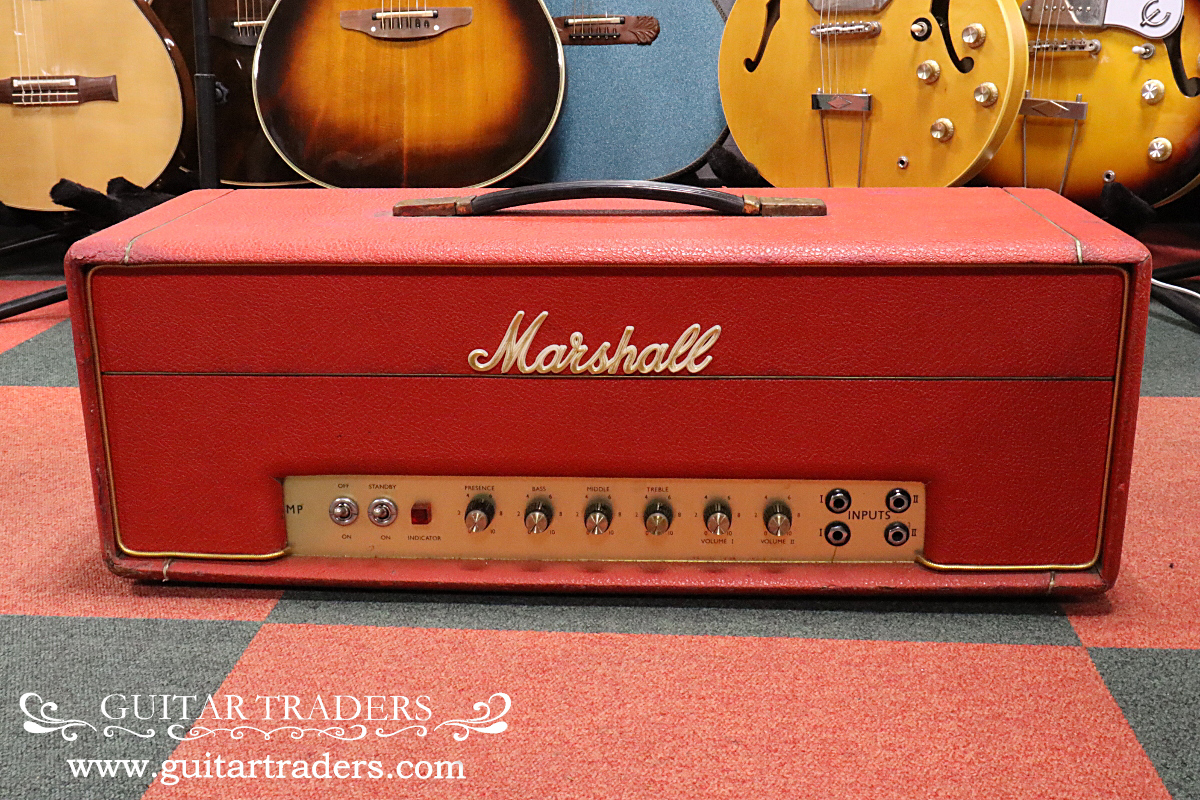 Marshall 1969 JMP50 Super Lead Model 1987 Plexi Panel with Red Levant  Tolex（ビンテージ）【楽器検索デジマート】