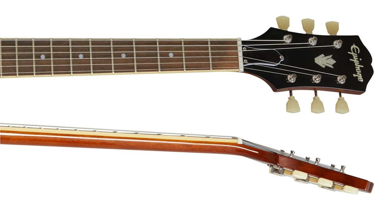 Epiphone Inspired by Gibson ES-335 Vintage Sunburst (VS) セミアコ