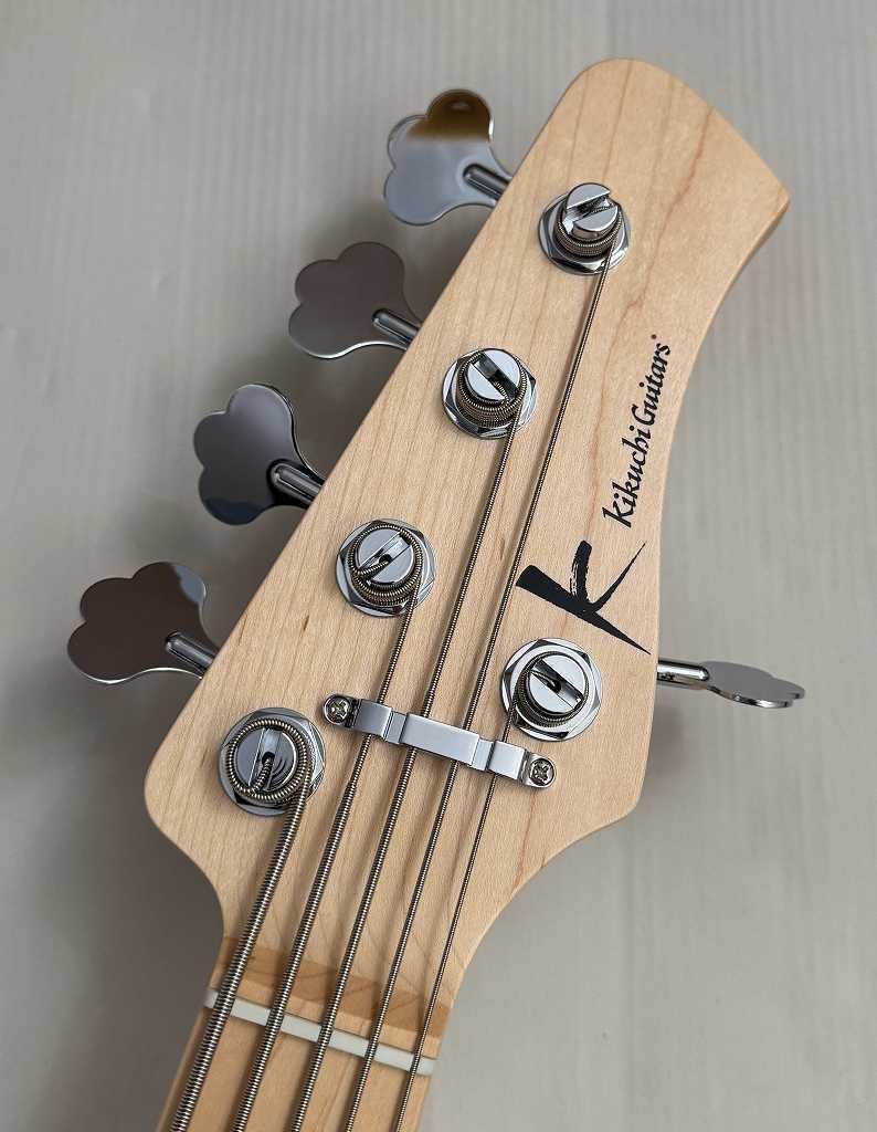 Kikuchi Guitars Hermes Series MV5 PASSIVE -Natural-【NEW】（新品