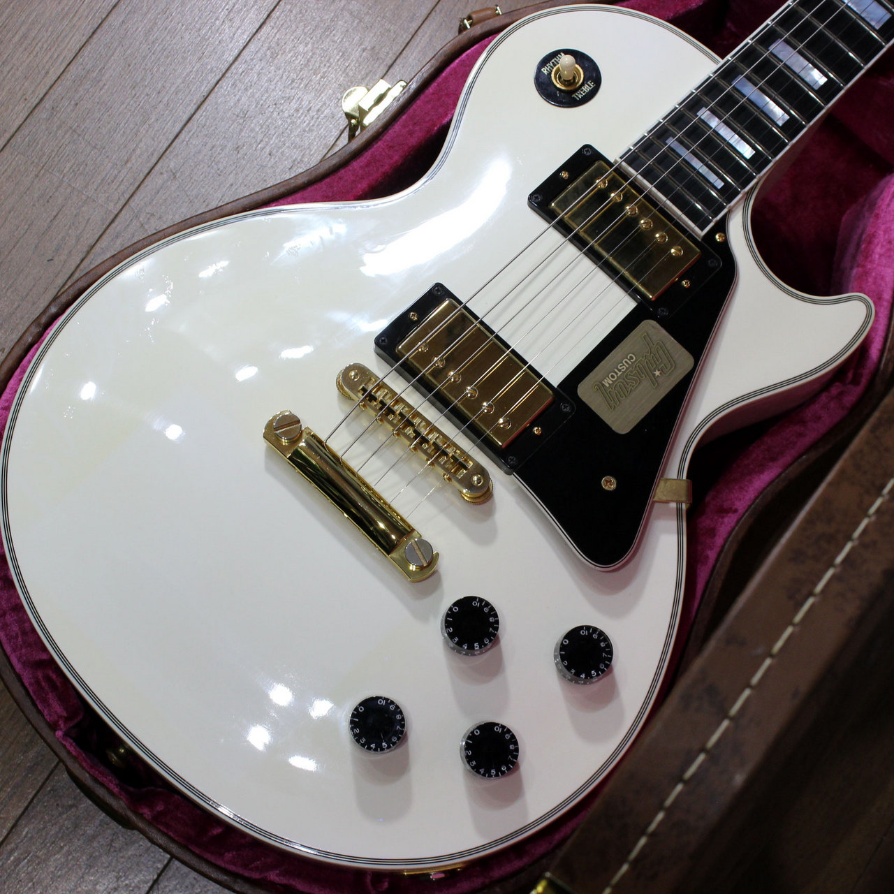 Gibson Custom Shop Les Paul Custom White カスタムショップ