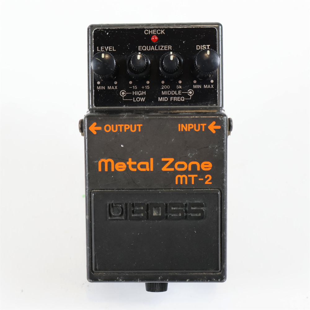 BOSS メタルゾーン　エフェクター BOSS 【中古】メタルゾーン エフェクター BOSS MT-2 Metal Zone ボス