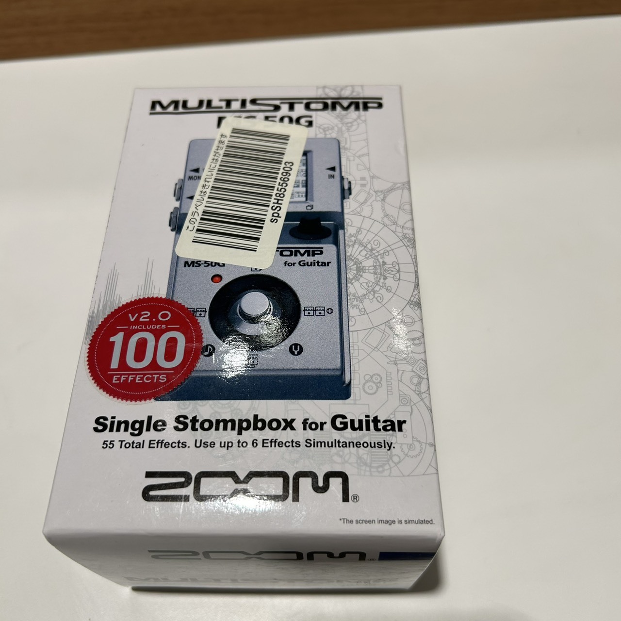 ZOOM MS-50G ※アダプタ付き（中古）【楽器検索デジマート】