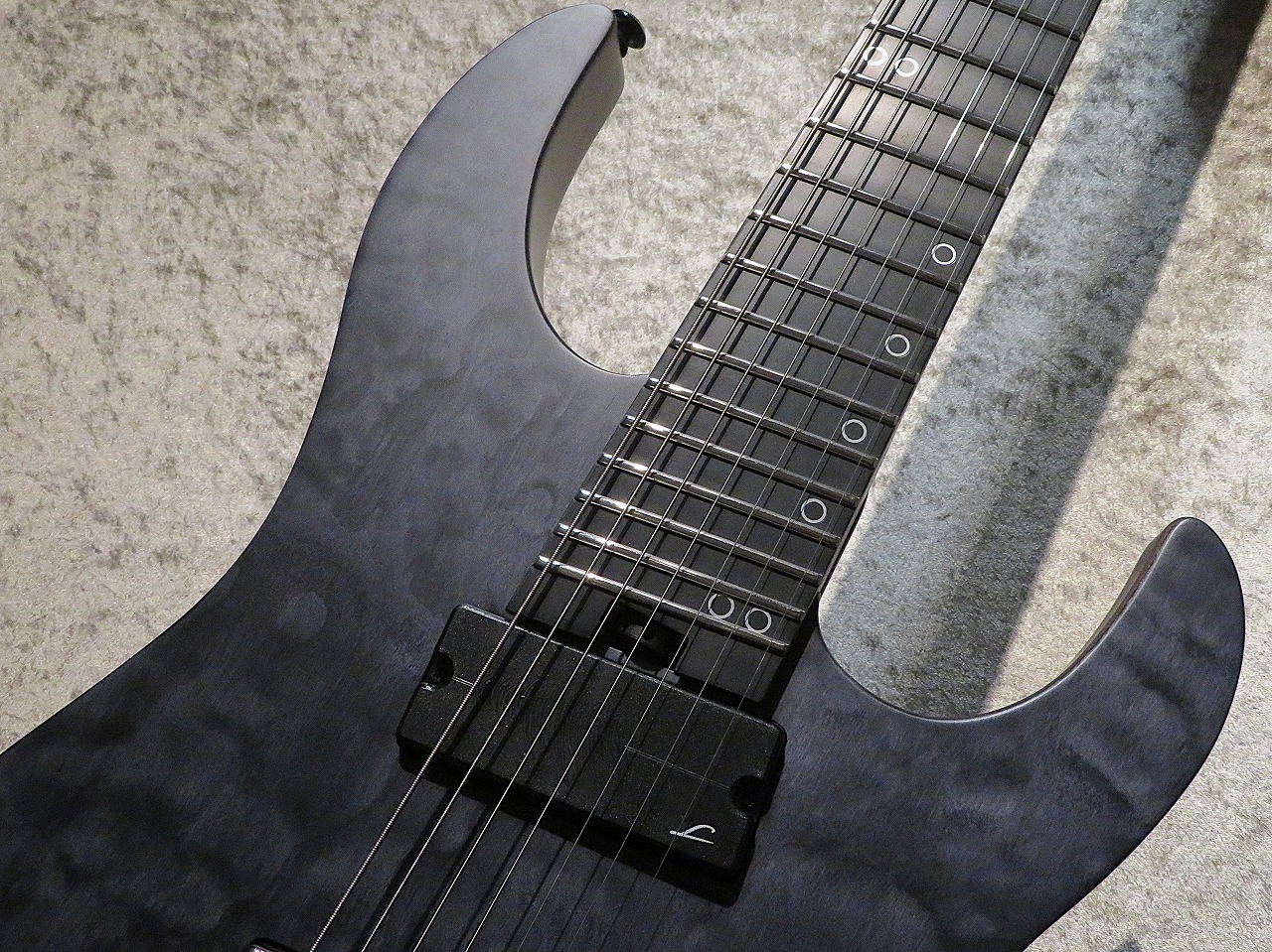 Legator 【7弦】NINJA N7FSS -Black QM- #IM25060331【3.38kg