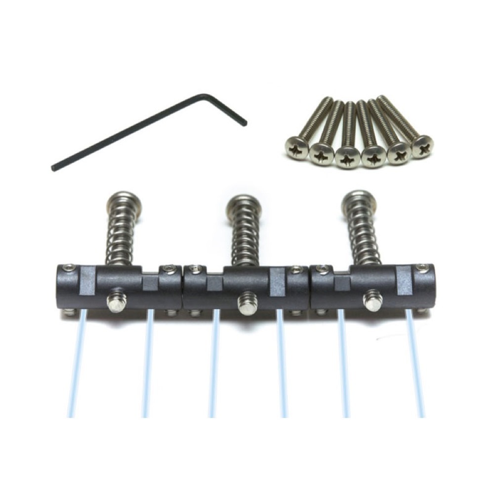 Graph Tech GRAPH TECH PN-8163-00 Ghost 3 Pc Barrel Tele Style Saddles 3Pcs サドルピックアップ 新品 送料無料 楽器検索