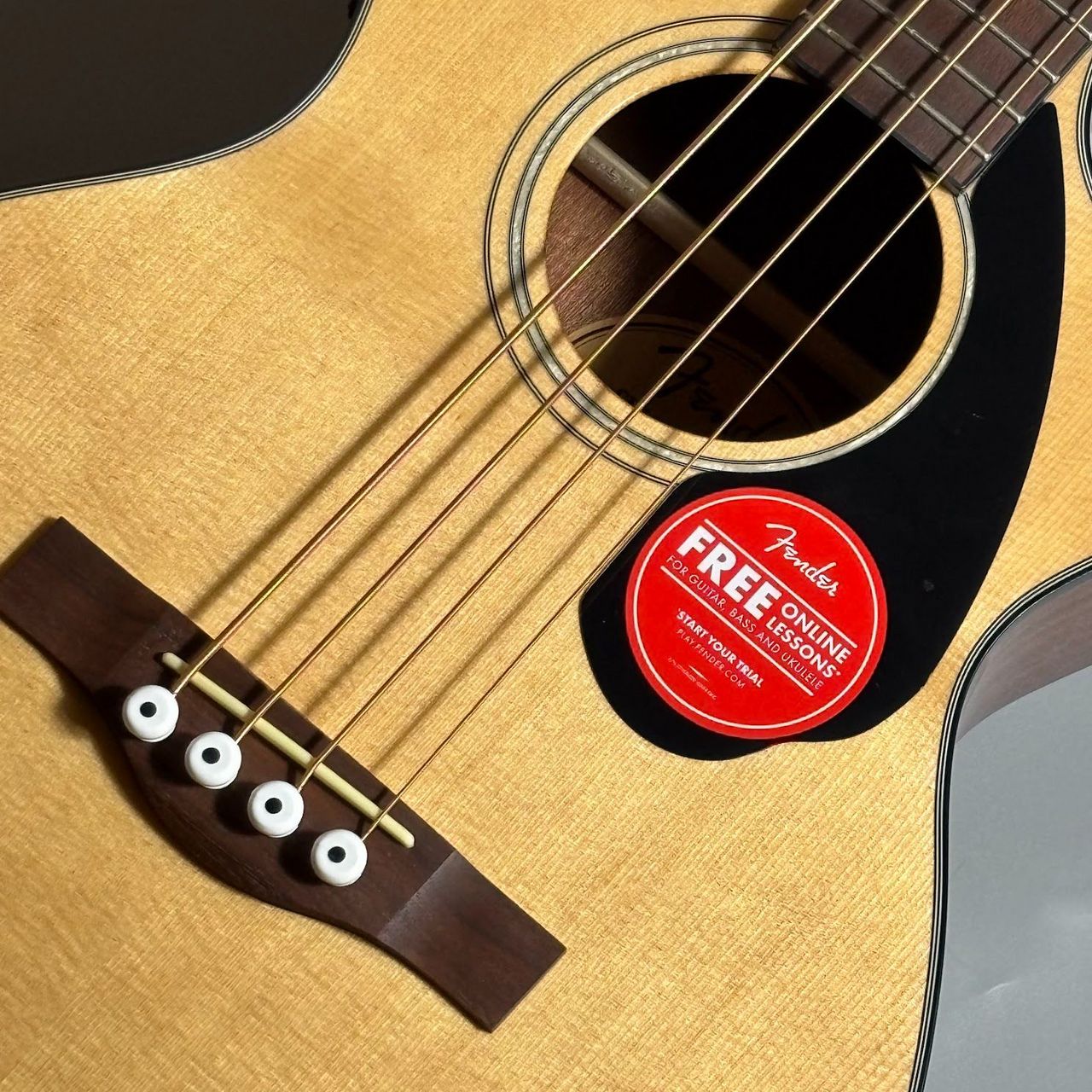 Fender 【限定特価品】 CB-60SCE Bass Natural アコースティックベース