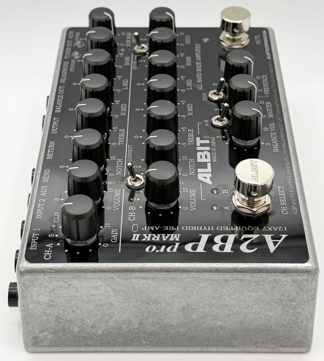 ALBIT A2BP pro MARK II BASS PRE-AMP（新品）【楽器検索デジマート】