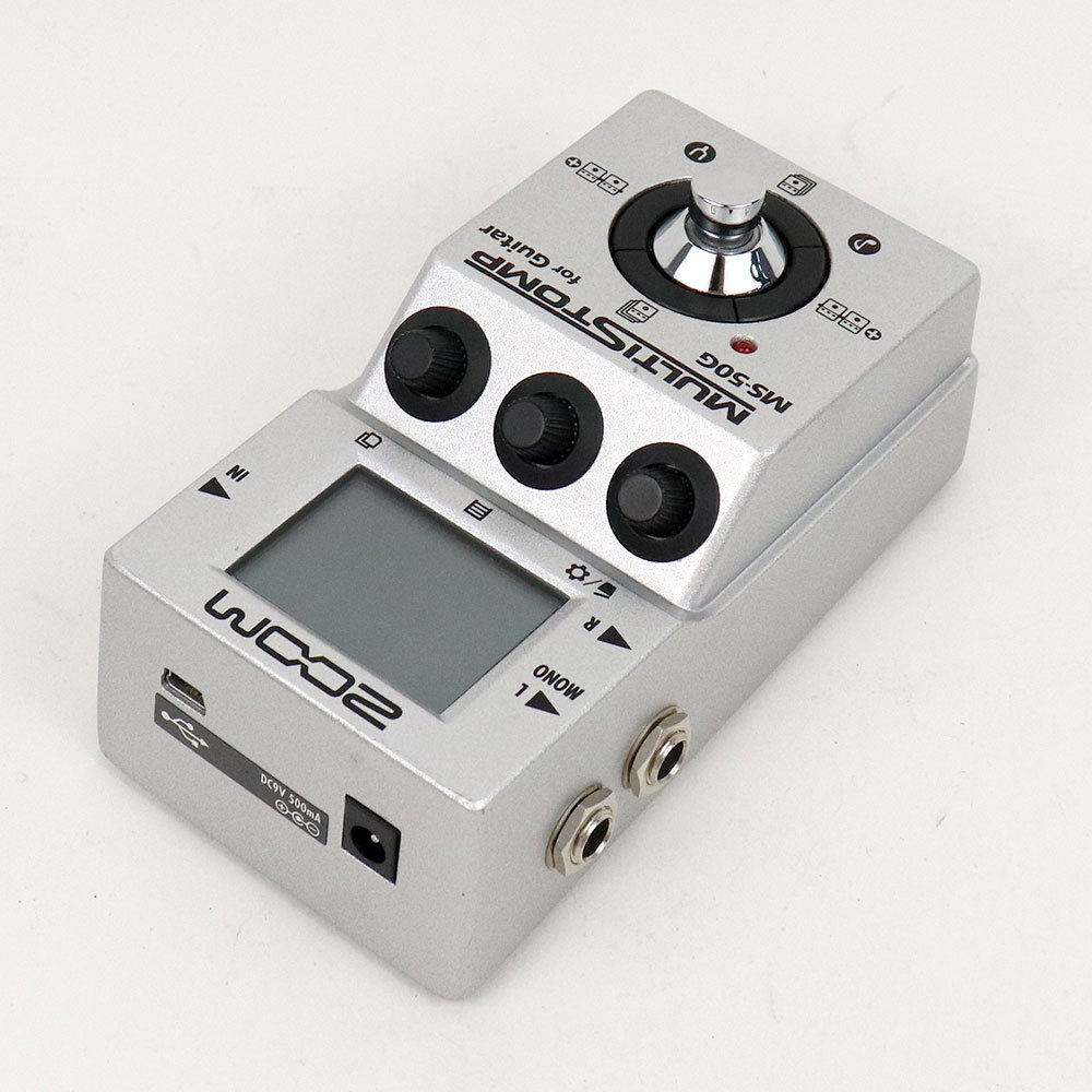 ZOOM MS-50G Multi Stomp ギターエフェクター 中古美品! 中古】ZOOM / MS-50G MultiStomp Guitar Pedal ギター用